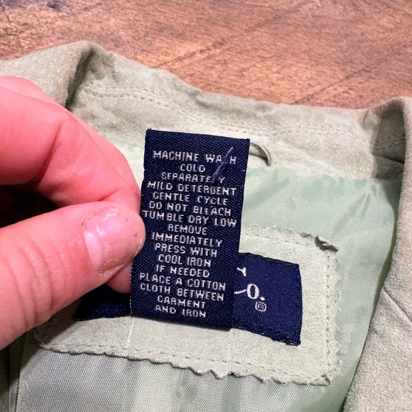 Denim & Co Genuine Suede Leather Fringe Jacket Women’s Small Western Boho - Picture 8 of 9